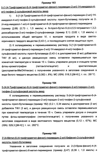 Производные пиридина и пиримидина в качестве антагонистов mglur2 (патент 2451673)