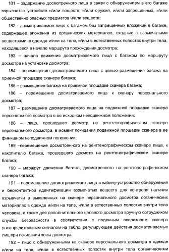 Способ досмотра лиц с багажом и установка для досмотра лиц с багажом (патент 2309459)