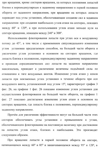 Способ полета в расширенном диапазоне скоростей на винтах с управлением вектором силы (патент 2371354)