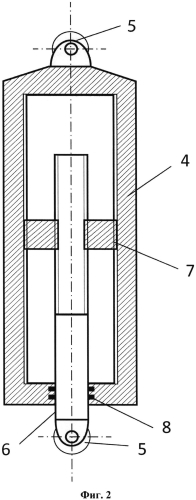 Устройство для гашения колебаний в железнодорожном транспортном средстве, выполняющем грузовые перевозки (патент 2569970)