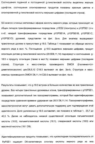 Новый ген элонгазы и способ получения полиненасыщенных кислот жирного ряда (патент 2311457)