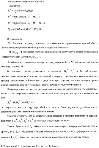 Устройство криптографической обработки, способ построения алгоритма криптографической обработки, способ криптографической обработки и компьютерная программа (патент 2409902)