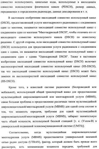 Схема радиосвязи для обеспечения мультимедийных широковещательных и многоадресных услуг (патент 2308173)