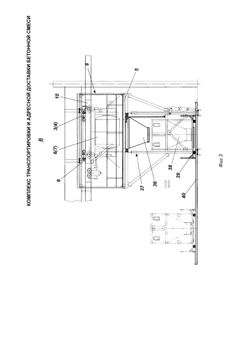 Комплекс транспортировки и адресной доставки бетона (патент 2587767)