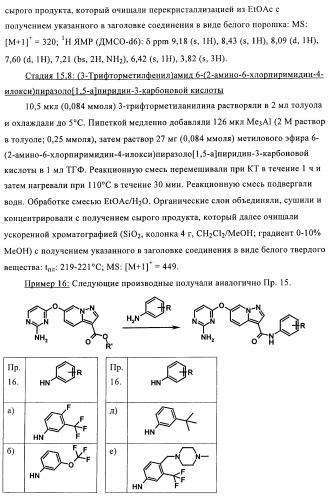 Гетеробициклические карбоксамиды в качестве ингибиторов киназ (патент 2436785)