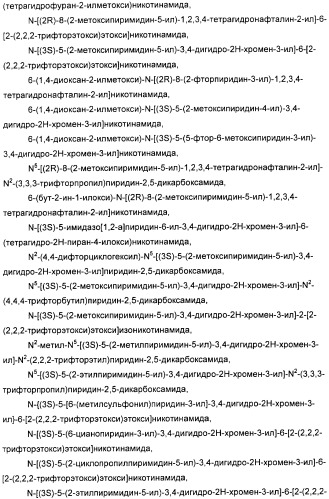 Новые производные n-(8-гетероарилтетрагидронафталин-2-ил)-или n-(5-гетероарилхроман-3-ил)-карбоксамида для лечения боли (патент 2460730)