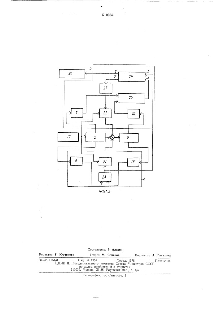 Зубофрезерный станок (патент 510334)