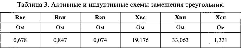 Способ определения параметров трехлучевой схемы замещения трехобмоточных трансформаторов и автотрансформаторов (патент 2624591)