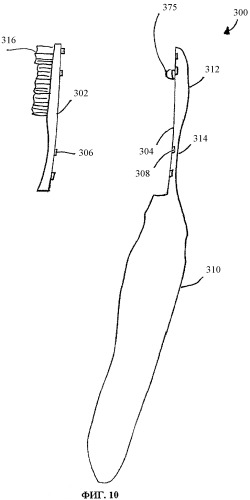 Электрические зубные щетки и заменяемые компоненты (патент 2336846)