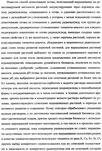 Фиторемедиационный способ очистки почв от тяжелых металлов (патент 2359444)