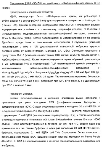 Производные ацетиленил-пиразоло-пиримидина в качестве антагонистов mglur2 (патент 2412943)