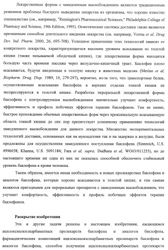 Ацилоксиалкилкарбаматные пролекарства, способы синтеза и применение (патент 2423347)