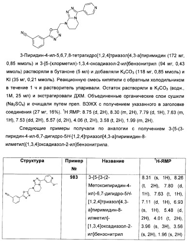 Дополнительные гетероциклические соединения и их применение в качестве антагонистов метаботропного глутаматного рецептора (патент 2370495)