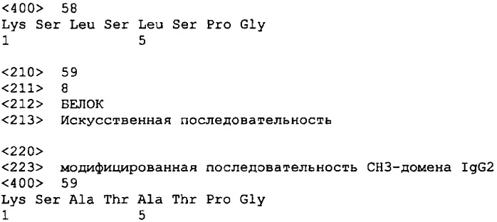 Снижение иммуногенности слитых белков (патент 2333919)