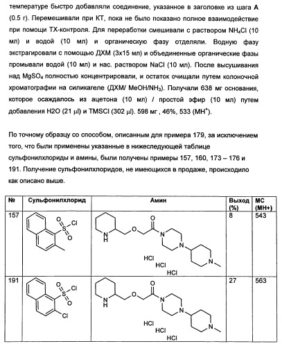 Замещенные сульфамидные производные (патент 2462464)