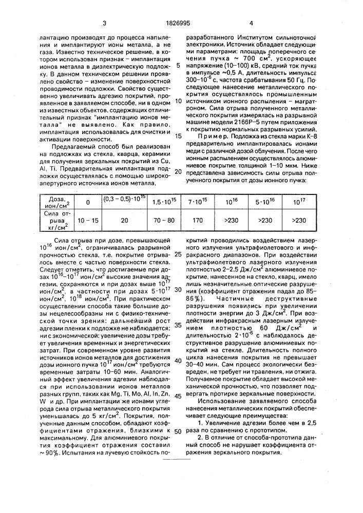 Способ нанесения металлических покрытий (патент 1826995)