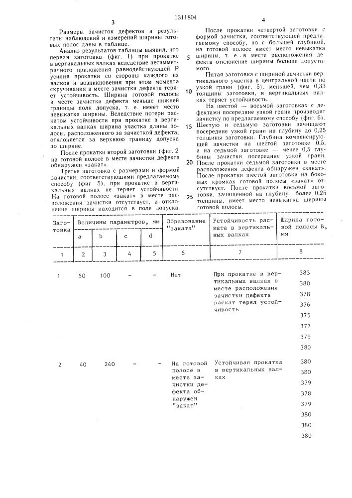 Способ зачистки заготовок (патент 1311804)