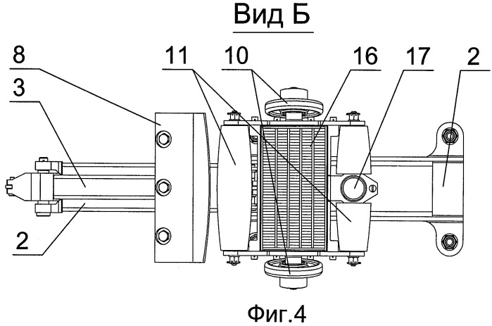 Механизм крепления датчика к корпусу внутритрубного снаряда-дефектоскопа (патент 2445593)
