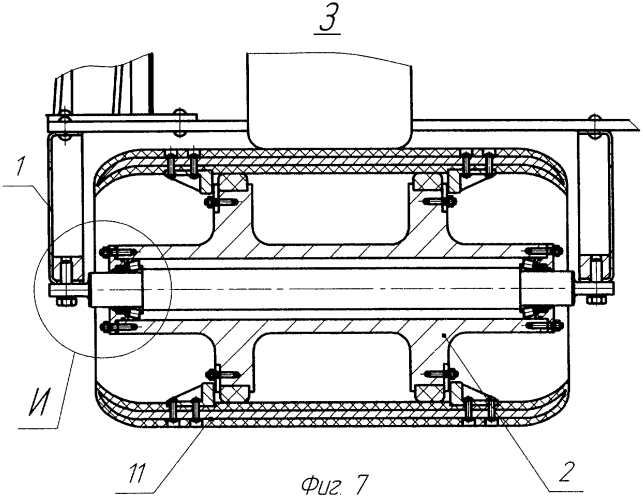 Быстросъемная гусеничная приставка к автомобилю (патент 2329156)