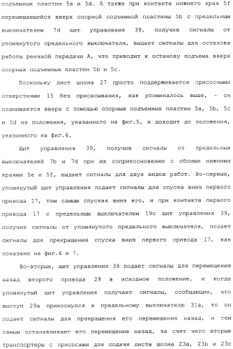 Способ накладывания листов шпона на основной листовой древесный материал (варианты) (патент 2360790)