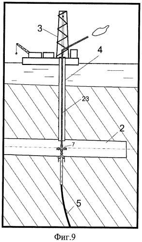 Шахтно-скважинная система добычи нефти и газа из морских месторождений и способ использования системы (патент 2405917)