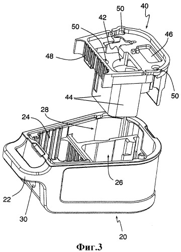 Пылесос с двумя корпусами, изготовленными из пенополипропилена (патент 2414843)