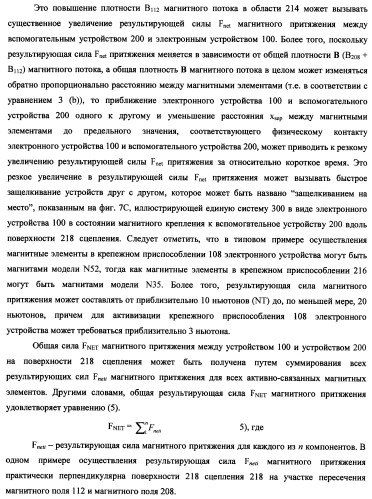 Вспомогательное устройство с магнитным креплением (патент 2494660)