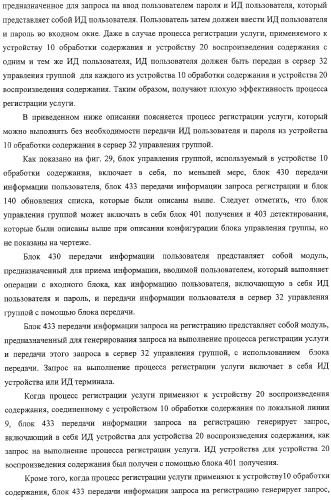 Устройство воспроизведения содержания, способы и программы управления воспроизведением содержания (патент 2310908)