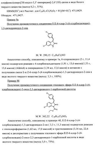 Производные спироиндолинона (патент 2435771)