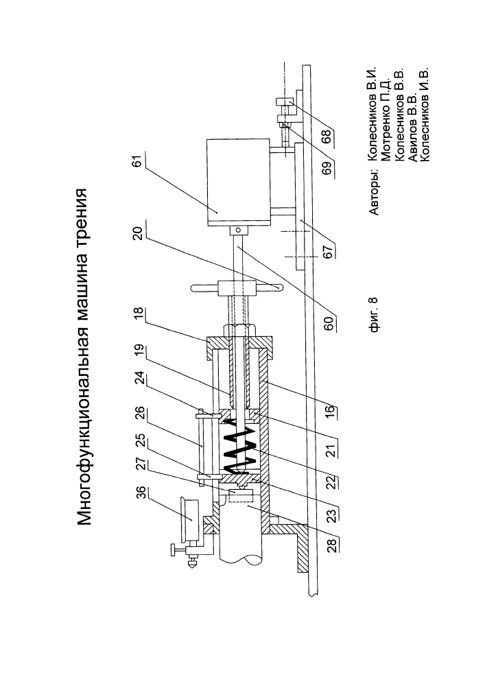 Многофункциональная машина трения (варианты) (патент 2624992)