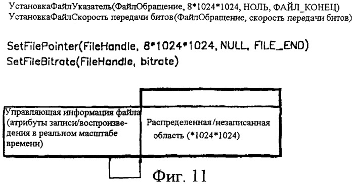 Способ обработки, записи и воспроизведения файлов реального времени (патент 2303823)