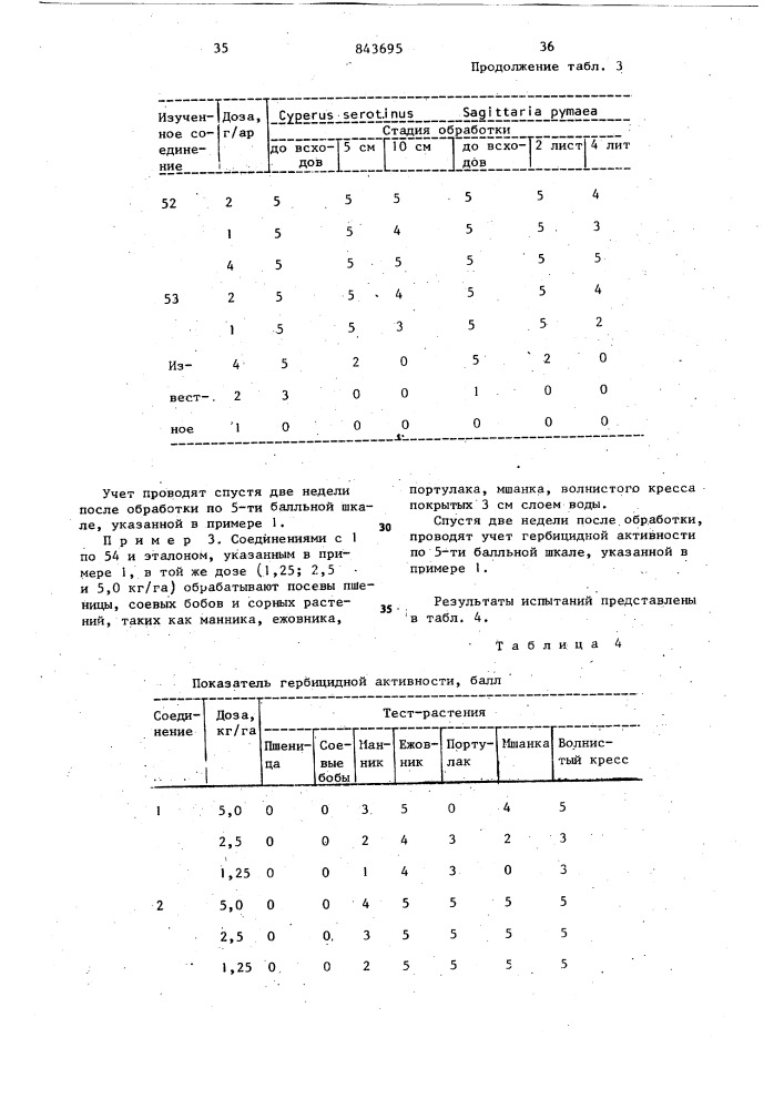 Гербицидная композиция (патент 843695)