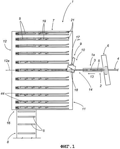 Устройство для передачи сигаретных стержней из машины для изготовления сигарет в устройство для присоединения фильтров (патент 2330590)