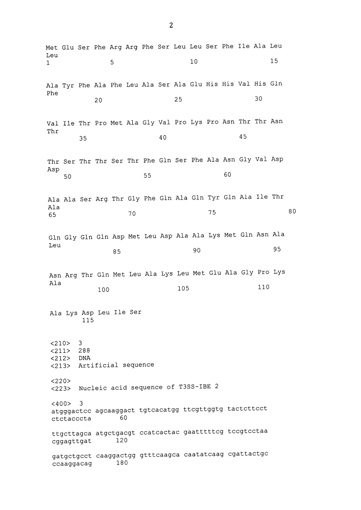 Устойчивые к бактериям трансгенные растения (патент 2640246)