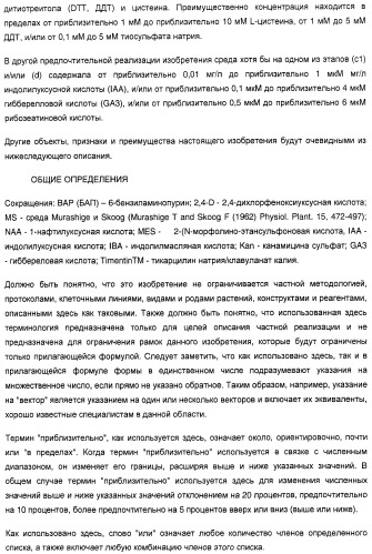 Улучшенная трансформация сои (патент 2389797)