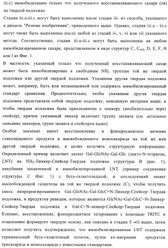Твердофазное тегирование олигосахаридов: методика для манипуляции с иммобилизированными углеводами (патент 2398237)