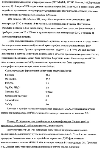 Способ получения l-треонина с использованием бактерии, принадлежащей к роду escherichia, в которой инактивирован ген fhua (патент 2333955)