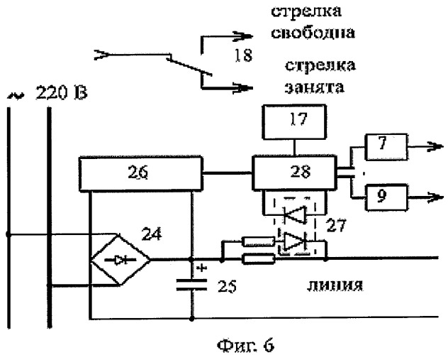 Устройство контроля проследования отцепа (патент 2337032)