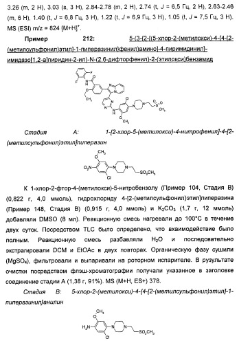 Имидазопиридиновые ингибиторы киназ (патент 2469036)