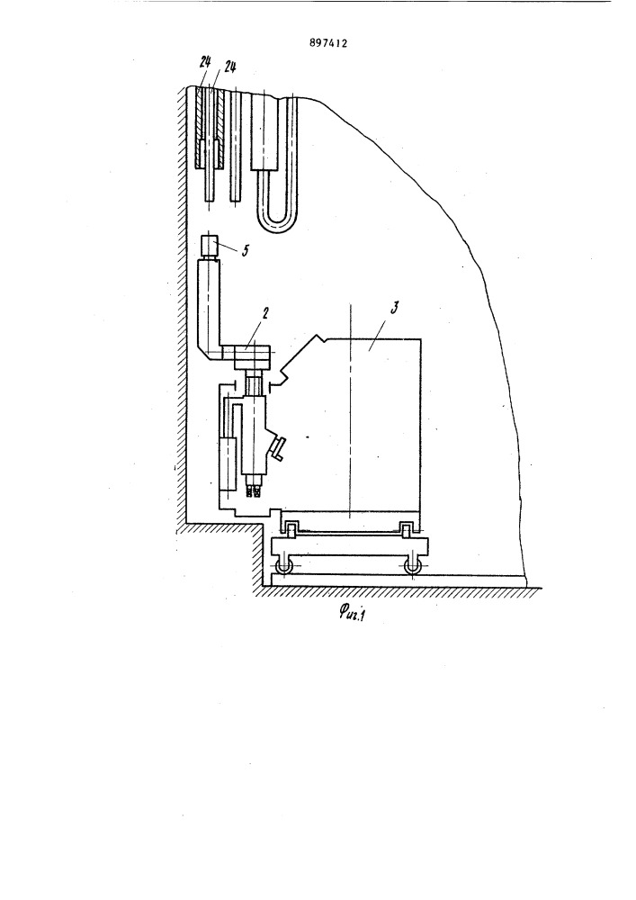 Устройство для обработки отверстий (патент 897412)