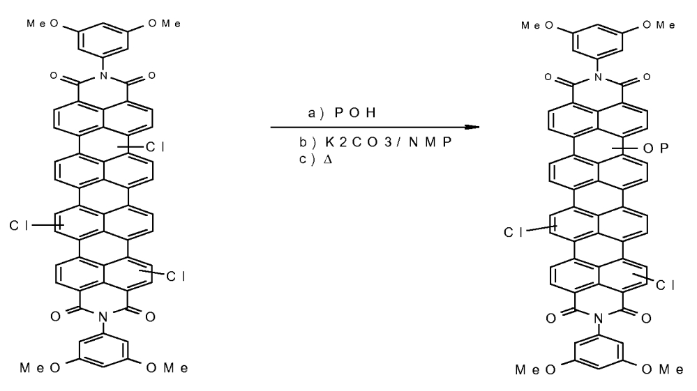 Кватерриленовые и/или терриленовые красители, связанные с полимерами, и содержащие их композиции (патент 2599301)