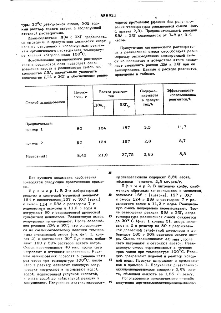 Способ получения диэтиламинооксипропилцеллюлозы (патент 558925)