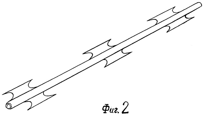 Завальцованная армированная колючая лента &quot;кайман&quot; (патент 2412774)