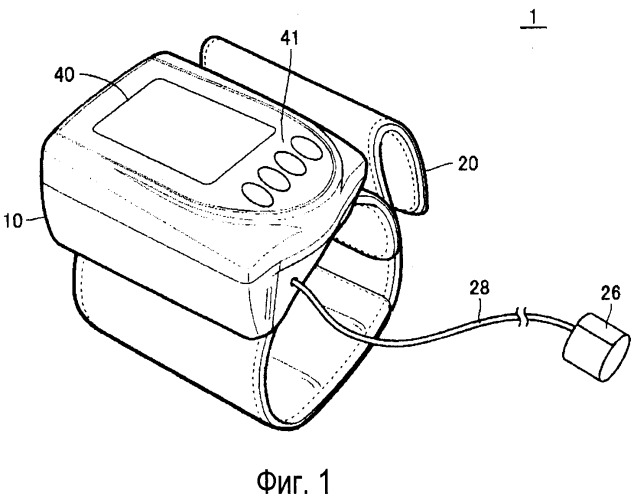 Устройство измерения информациии о кровяном давлении (патент 2516864)