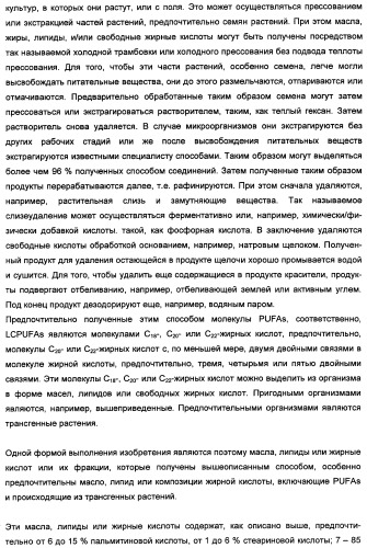 Способ получения полиненасыщенных кислот жирного ряда в трансгенных организмах (патент 2447147)