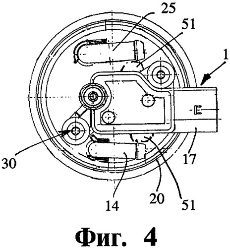 Топливный фильтр двигателя внутреннего сгорания транспортного средства и корпус фильтра (патент 2480613)