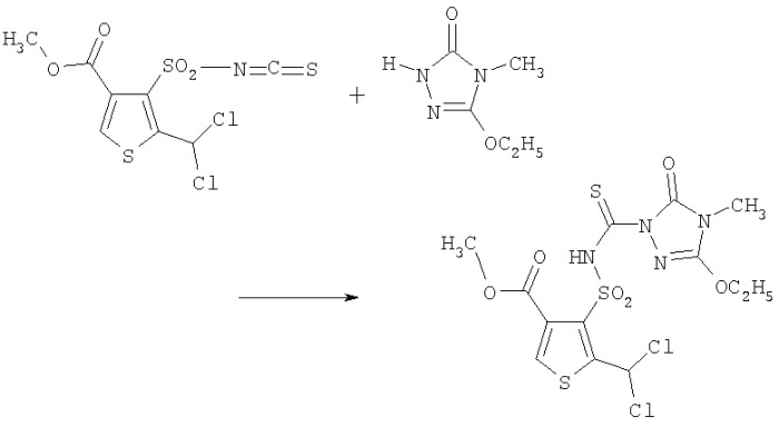 Замещенные тиен-3-илсульфониламино(тио)карбонилтриазолиноны и гербицидное средство на их основе (патент 2316555)