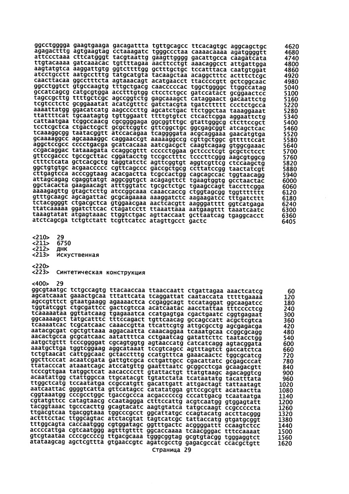 Векторы для экспрессии простатоассоциированных антигенов (патент 2650860)