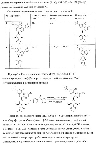 Производные аминопиперидина как ингибиторы бпхэ (белка-переносчика холестерилового эфира) (патент 2442782)