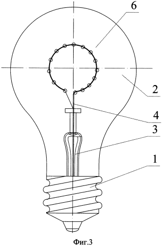 Электрическая лампа накаливания (патент 2568664)